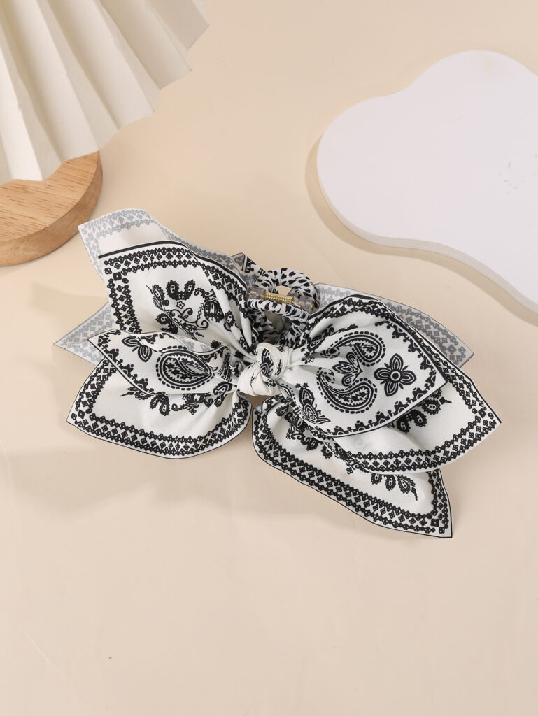 1pc Bandana Flower Boho Bowknot