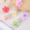 6 Pack Colorful Flower Hairpin