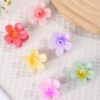 6 Pack Colorful Flower Hairpin