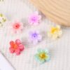 6 Pack Colorful Flower Hairpin