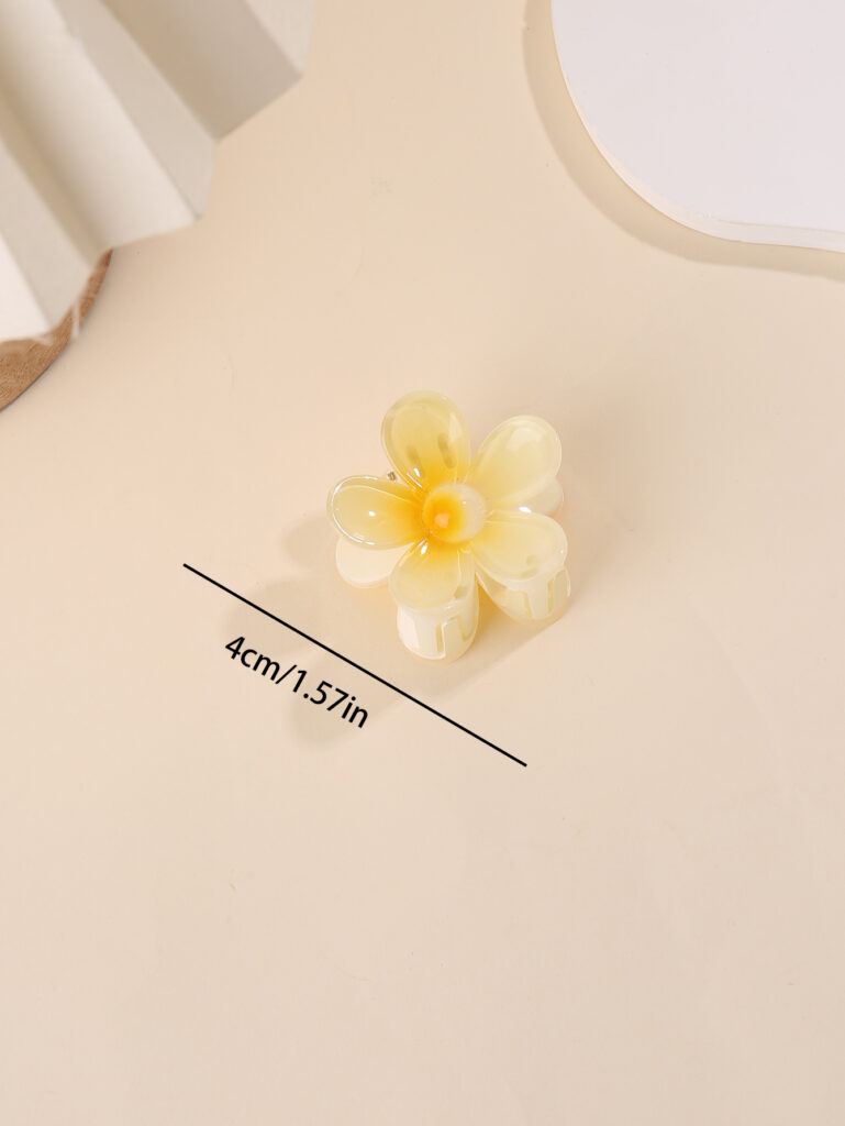 product size-6 Pack Colorful Flower Hairpin 