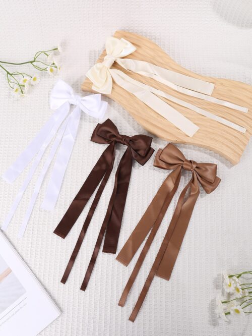 Bow Ribbons for Women Elegant Casual