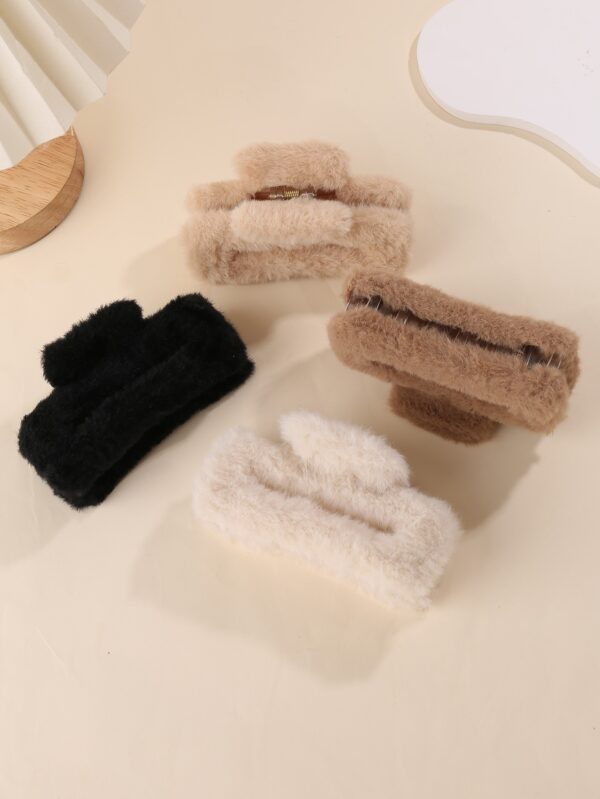 Cute and Fashionable Plush Hair Claws